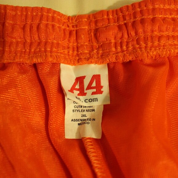 Mens Orange A4 Shorts - Picture 2 of 3